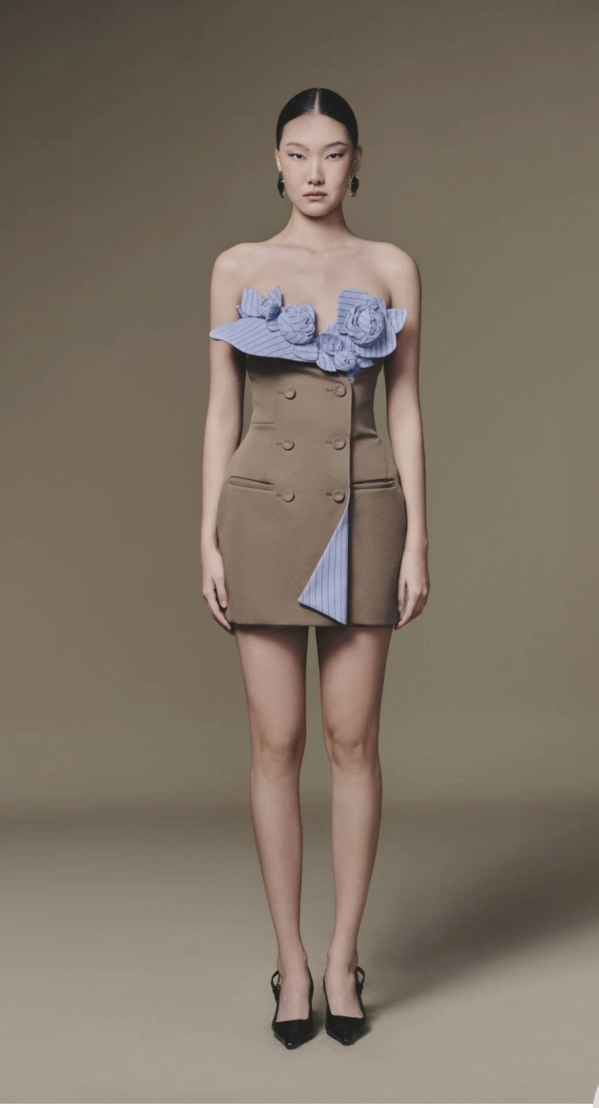 Petal Tailored Dress